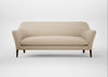Wallis 4 Seater Sofa Loop Twill Fossil / Walnut Stained