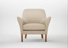 Wallis Armchair Loop Twill Fossil / Natural