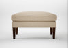 Wallis Ottoman Loop Twill Fossil / Walnut Stained