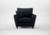 Torino Armchair Loop Boucle Twill Midnight / Black