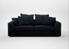 Cumulus 4 Seater Sofa Loop Boucle Twill Midnight