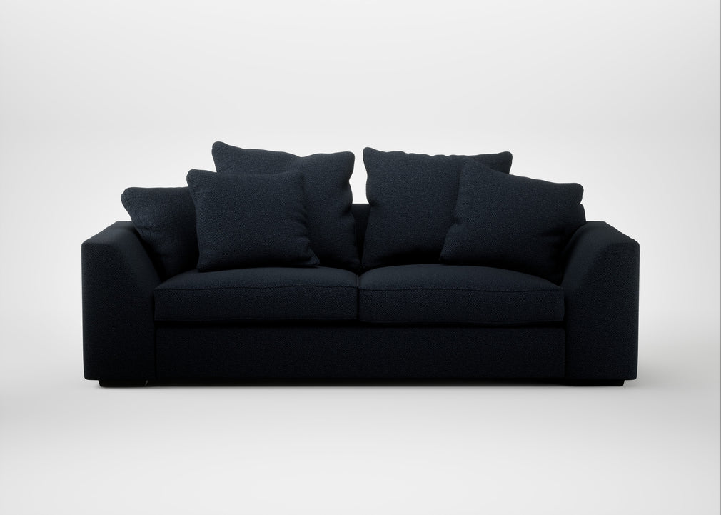 Cumulus 4 Seater Sofa Loop Boucle Twill Midnight