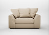 Cumulus Loveseat Loop Twill Fossil