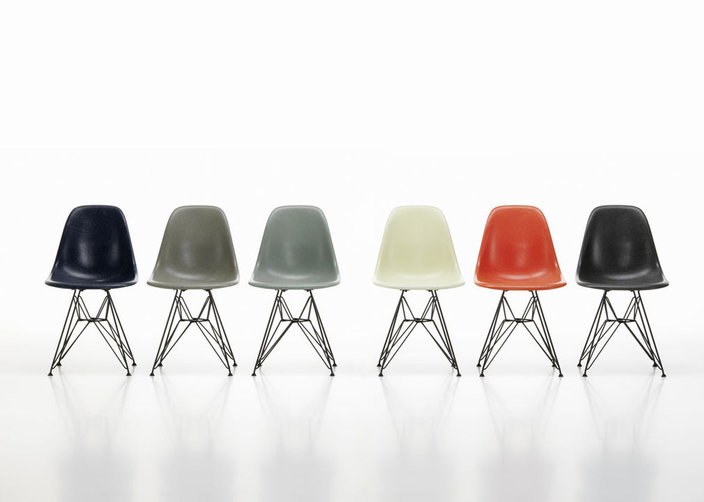 Eames Fibreglass Side Chair DSR