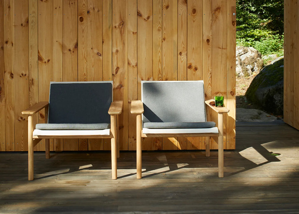Pelagus Lounge Chair Cushion Charcoal