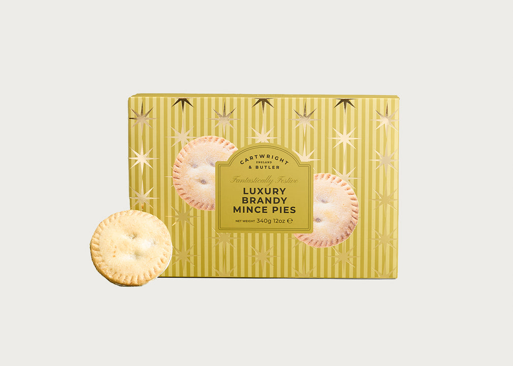 Gold Christmas Luxury Mince Pies