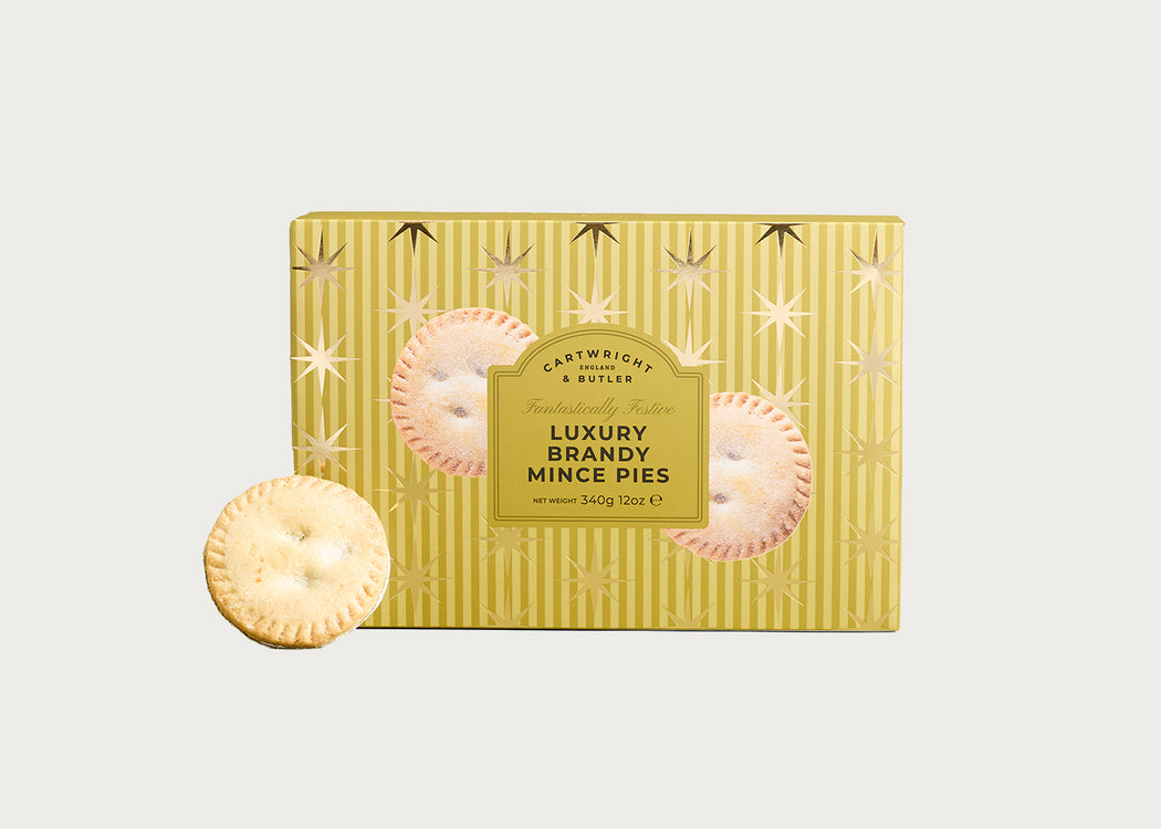 Gold Christmas Luxury Mince Pies
