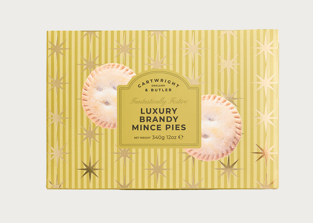 Gold Christmas Luxury Mince Pies