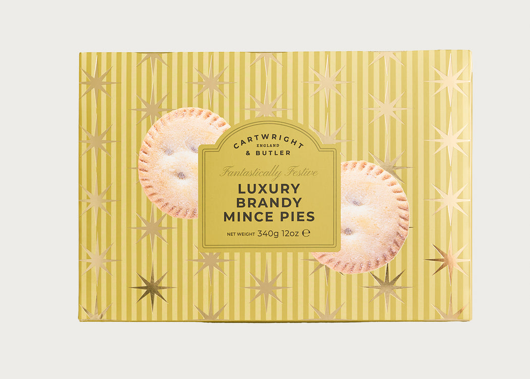 Gold Christmas Luxury Mince Pies