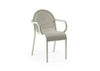 Groove Outdoor Dining Armchair Putty