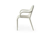 Groove Outdoor Dining Armchair Putty
