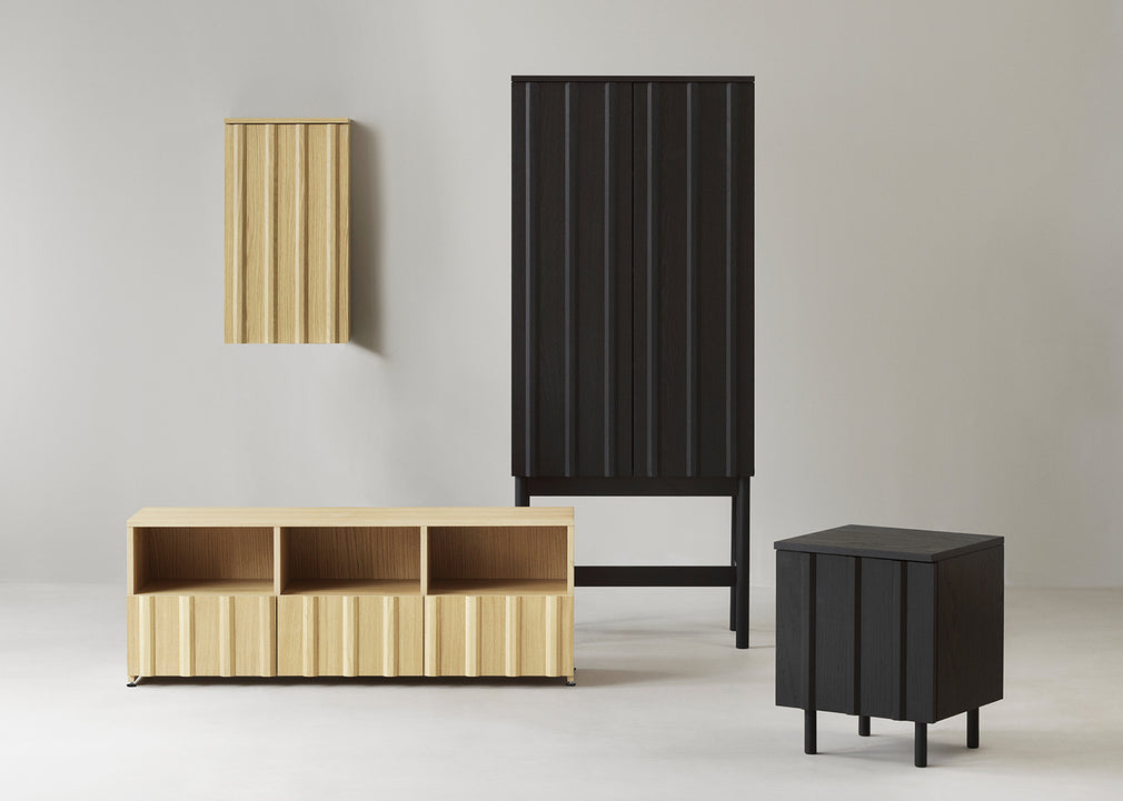Rib Bedside Table