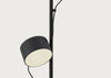 Post LED Floor Lamp Black