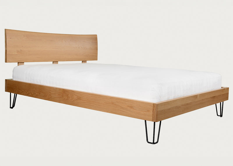 Brunel Bed Oak Headboard
