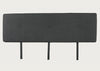 Brunel Bench Cushion Smoke Grey Fabric