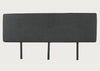 Brunel Bench Cushion Smoke Grey Fabric