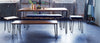 Brunel Bench Cushion Smoke Grey Fabric