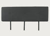 Brunel Bench Cushion Smoke Grey Fabric