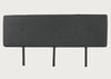 Brunel Bench Cushion Smoke Grey Fabric