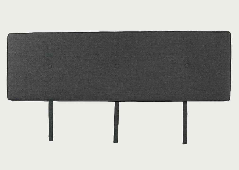 Brunel Bench Cushion Smoke Grey Fabric