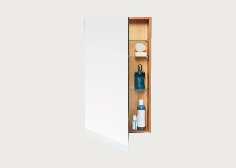 Bathroom Wall Cabinet 700 Arena Bamboo