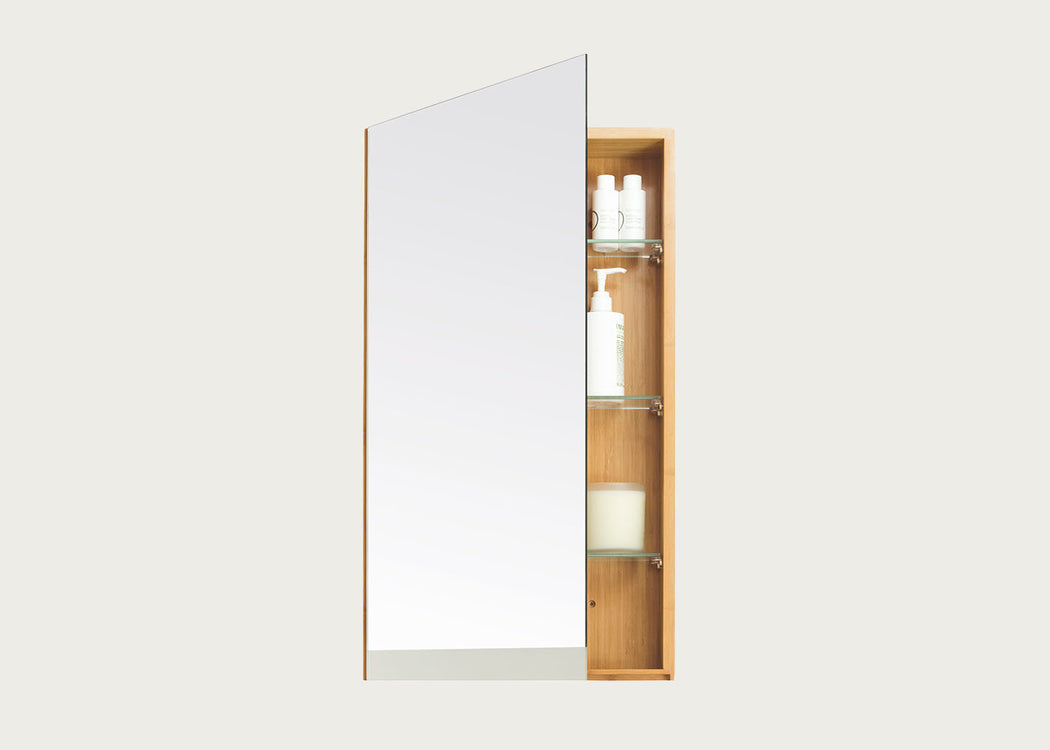 Bathroom Wall Cabinet 700 Arena Bamboo