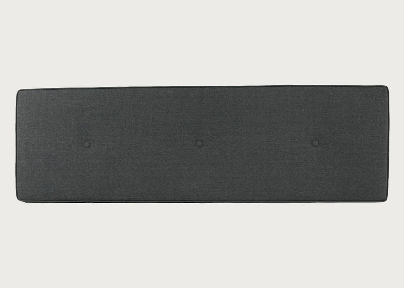 Brunel Blanket Box Cushion Smoke Grey