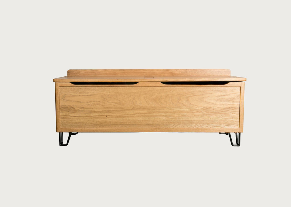Brunel Blanket Box Oak