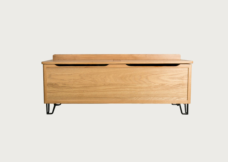 Brunel Blanket Box Oak