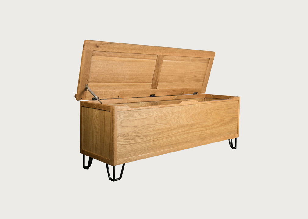 Brunel Blanket Box Oak