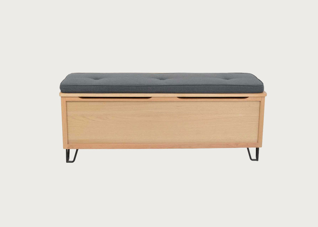 Brunel Blanket Box Oak