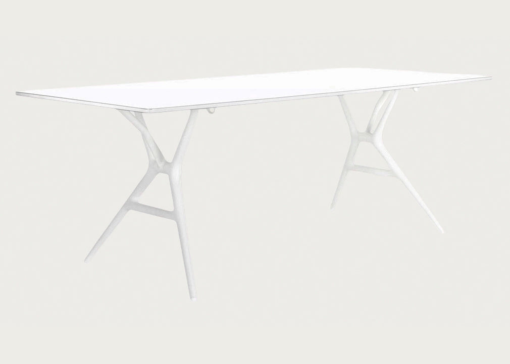 Spoon Desk Black / Medium / White