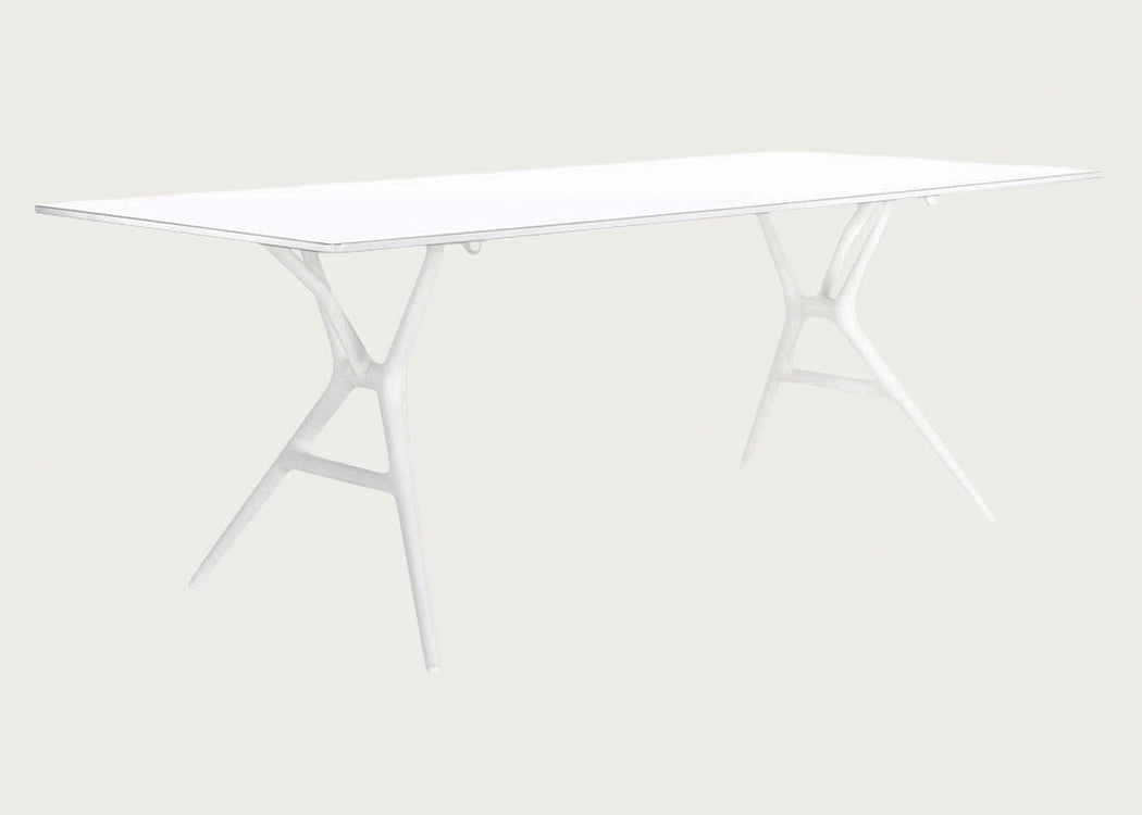 Spoon Desk Black / Medium / White