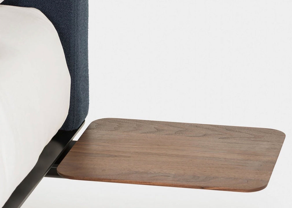 Hepburn Bedside Table Walnut