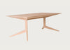 Light Extending Dining Table Oak