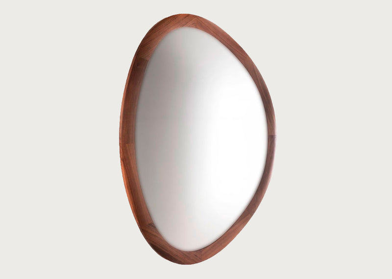 Giolo Wall Mirror Walnut