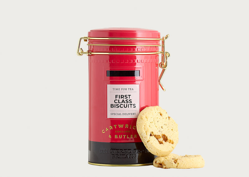 Post Box Salted Caramel Biscuits Tin