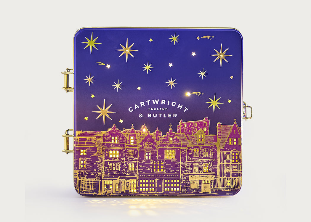 Night Before Christmas Light up Teatime Selection Tin