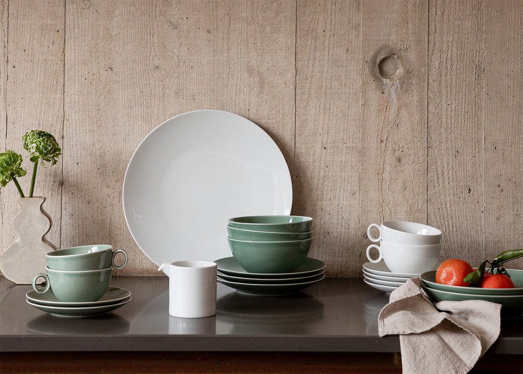 Thomas Loft White Porcelain Dinner Plate