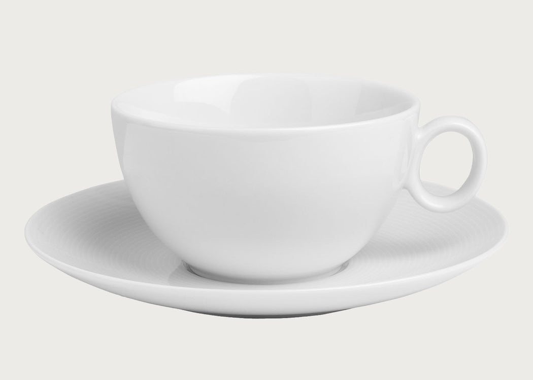 Thomas Loft White Porcelain Breakfast Cup & Saucer