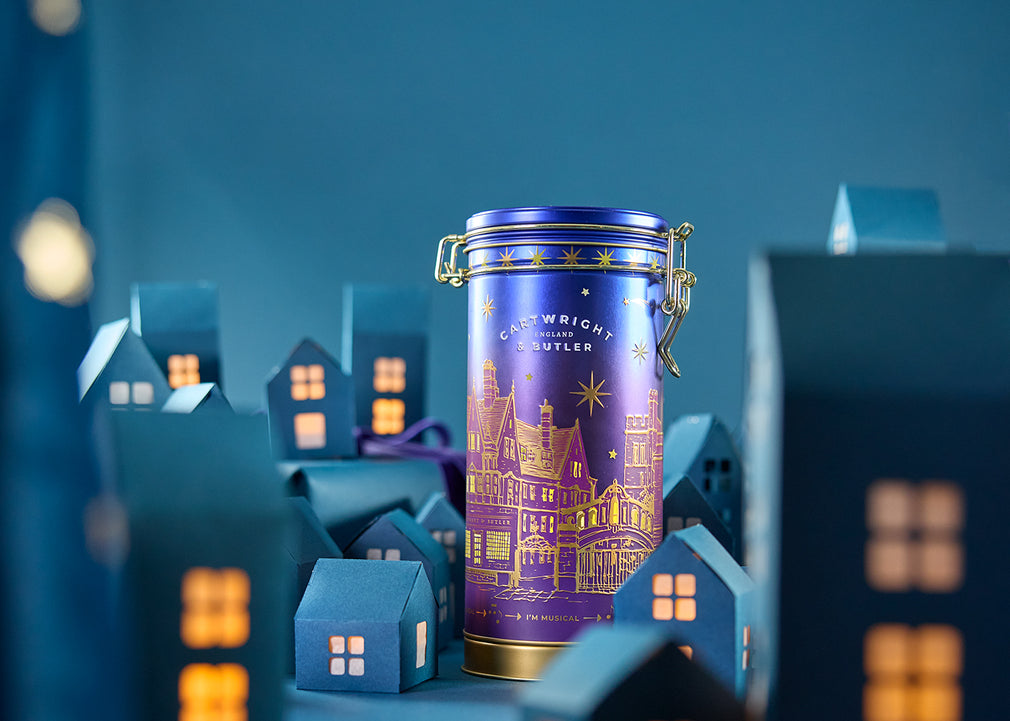 Night Before Christmas Triple Chocolate Chunk Biscuits Musical Tin