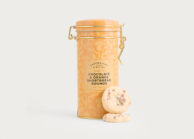 Orange and Chocolate Shortbread Rounds