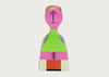 Girard Wooden Doll No. 19 Happy Green Top