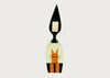 Girard Wooden Doll No. 20 Pointed Head Square Face