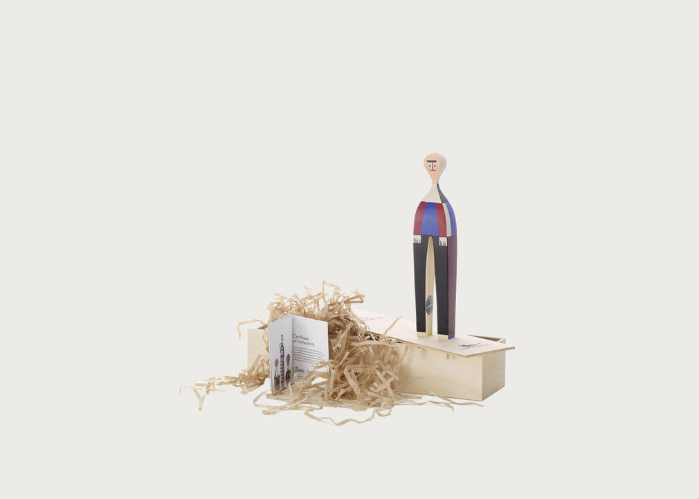 Girard Wooden Doll No. 22 Tall Monobrow