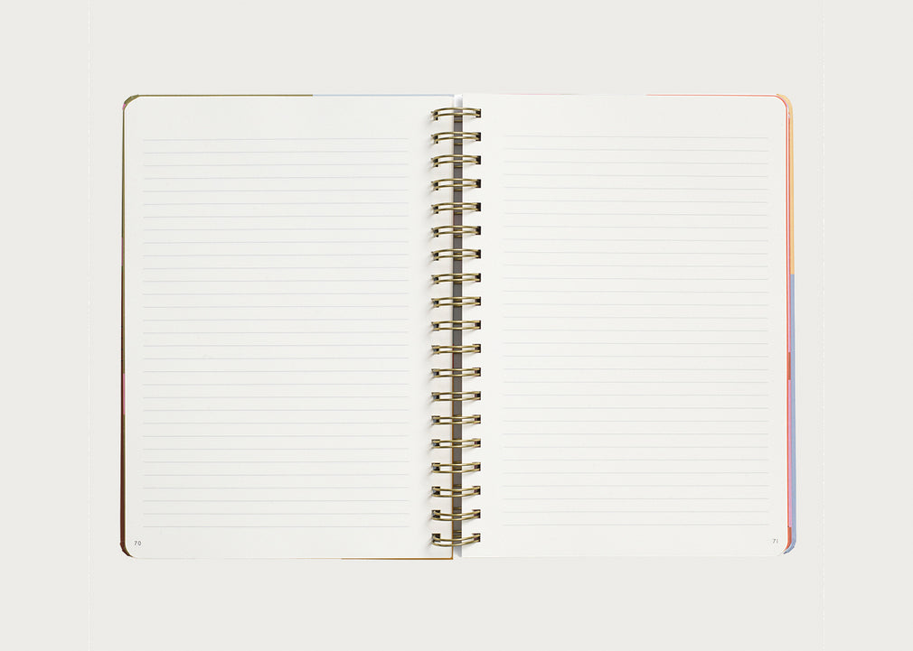 NOTE Sprial Lined Notebook