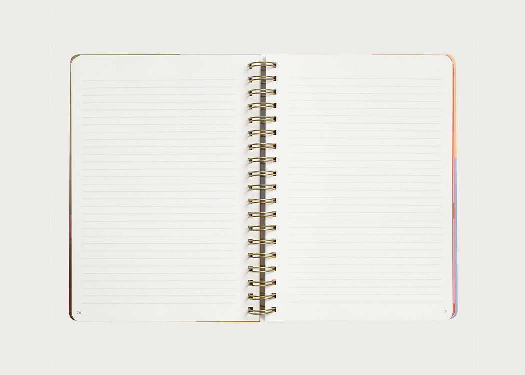 NOTE Sprial Lined Notebook