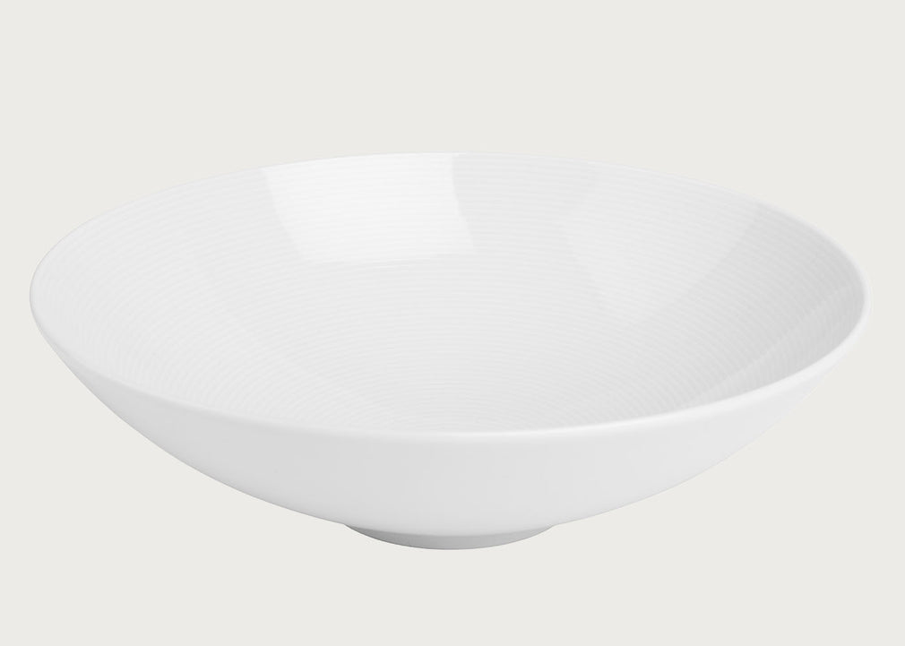 Thomas Loft White Porcelain Round Bowl Low