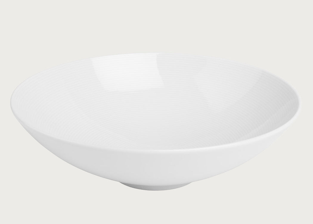 Thomas Loft White Porcelain Round Bowl Low