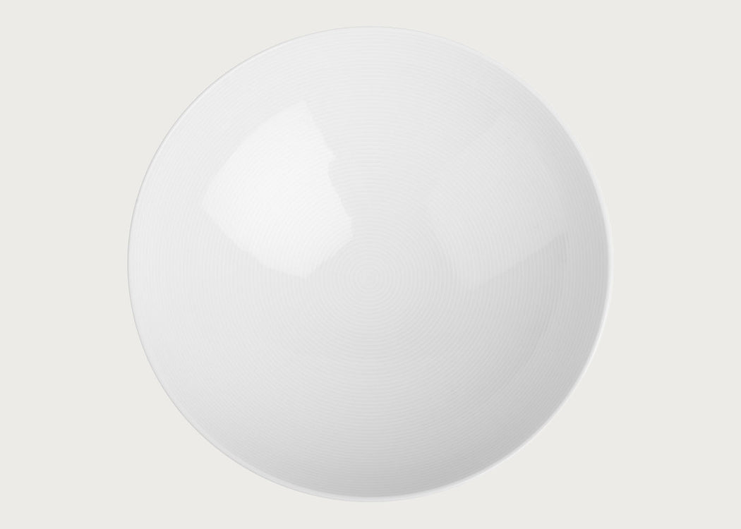Thomas Loft White Porcelain Round Bowl Low